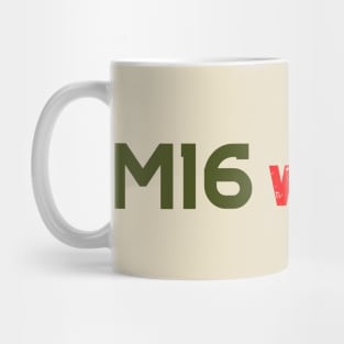 M16 VS AK47 RIFLE Mug